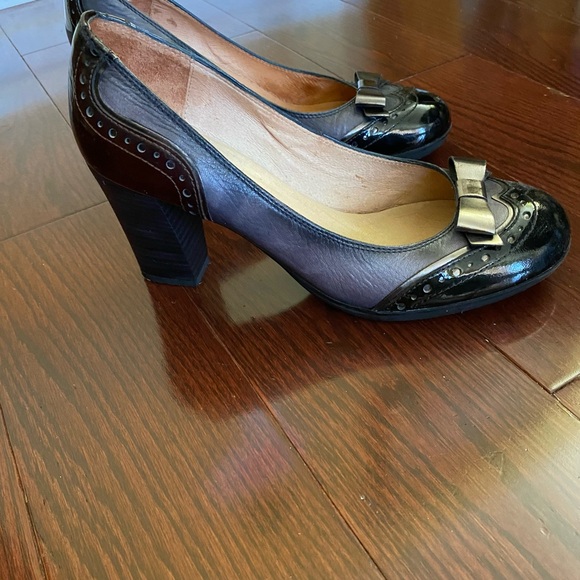 Hispanitas Block heel pumps made in Spain - Picture 5 of 16